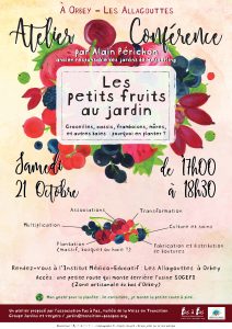 Affiche Conférence Petits Fruits